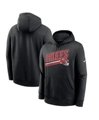 Nike - Men's Black Kansas City Chiefs Club Fleece Pullover Hoodie