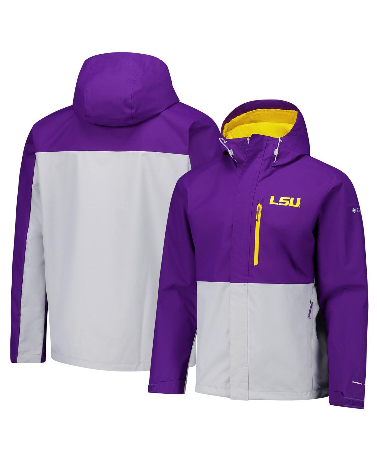 Men's Purple Lsu Tigers Field Bound Omni-Tech Full-Zip Jacket - Purple