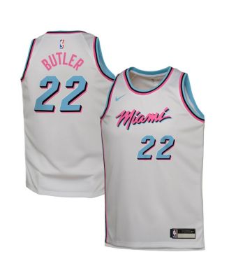 Nike - Big Boys and Girls  Jimmy Butler White Miami Heat 2024/25 Swingman Player Jersey - City Edition