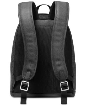 Michael Kors Men's Explorer Leather Logo Backpack - Macy's