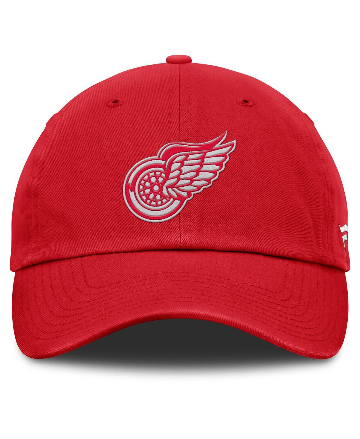 Fanatics Men's Red Detroit Red Wings Decades Collection Adjustable Hat In Red
