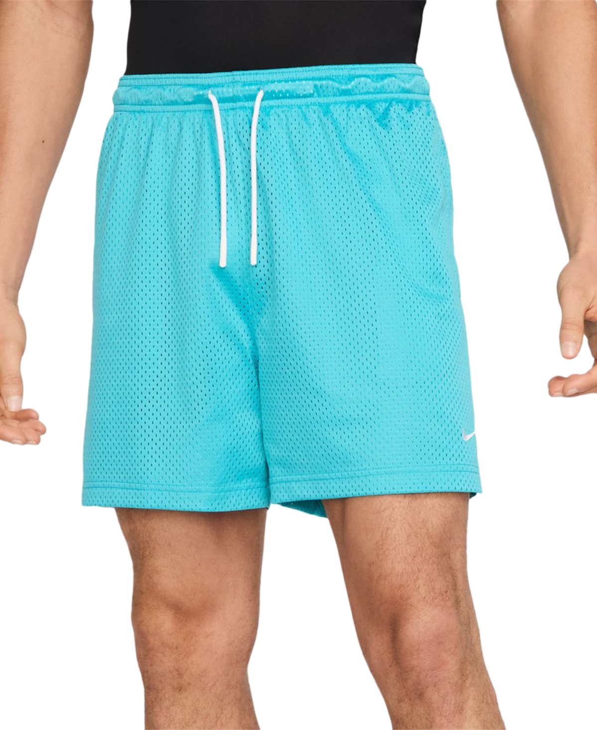 Nike Men's Dri-fit 5" Mesh Basketball Shorts - Dusty Cactus/white