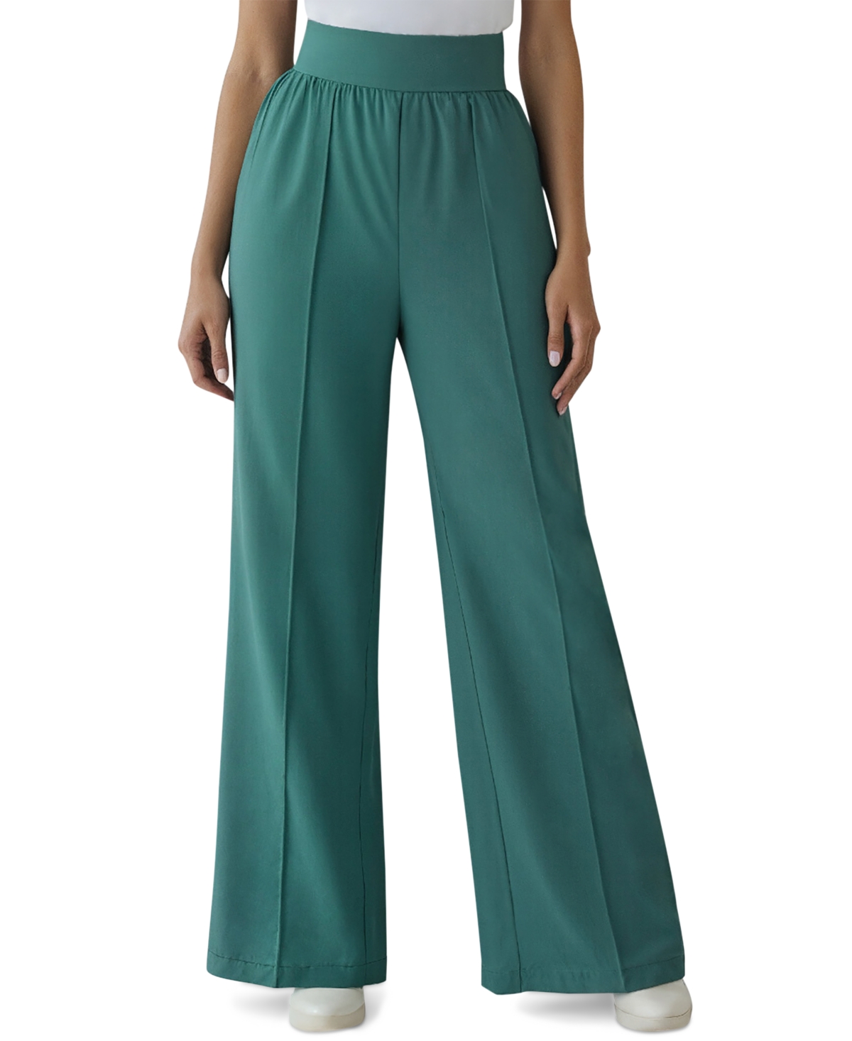Women's Mariam Straight-Leg Pants - Black Beauty