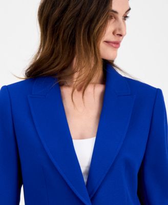 Women's Peak-Lapel Button-Cuff Jacket