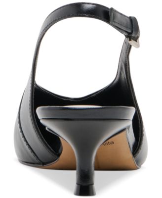 Women's Alenna Kitten-Heel Slingback Pumps