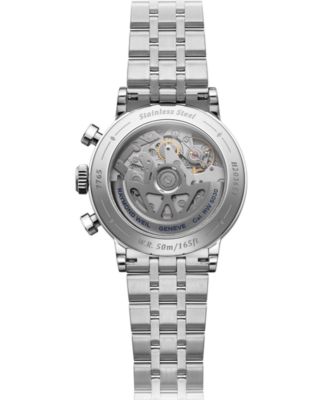 Men's Swiss Automatic Chronograph Millesime Stainless Steel Bracelet Watch 40mm