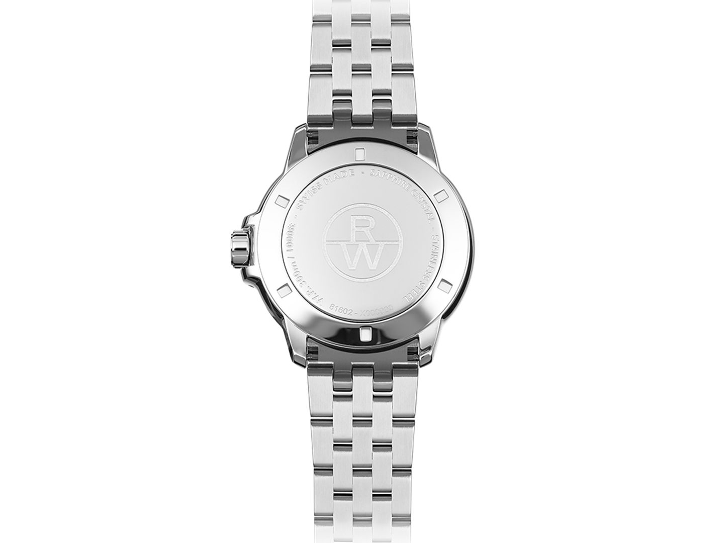 Мужские часы Raymond Weil Swiss Tango Quartz Stainless Steel Bracelet Watch 41mm — фото 2