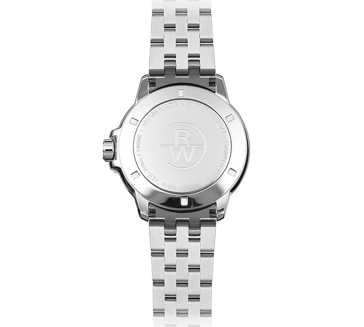 Raymond Weil Men's Swiss Tango Quartz Stainless Steel Bracelet Watch 41mm In Black