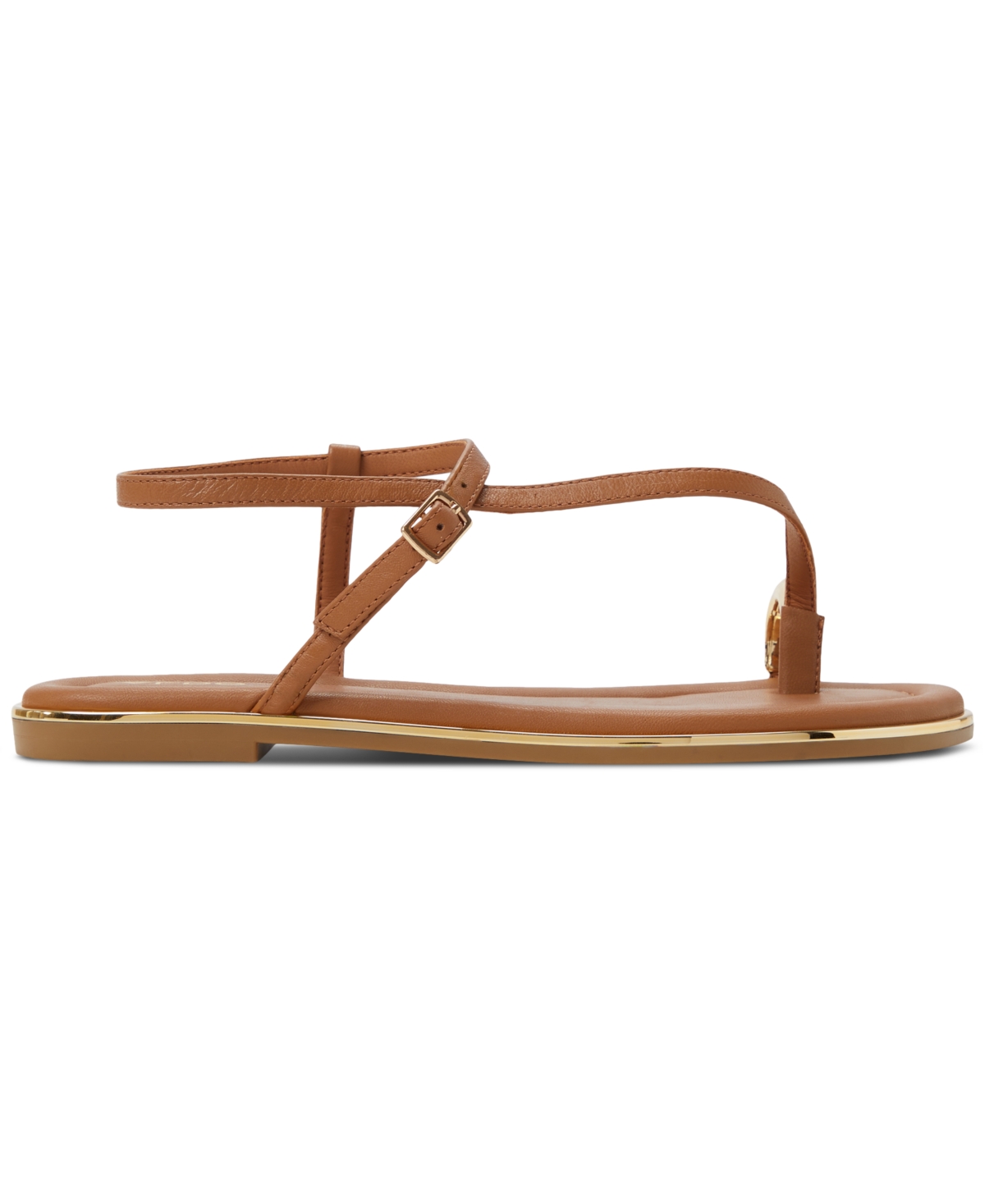 ALDO WOMEN'S JOMALI TOE-RING STRAPPY FLAT SANDALS 
