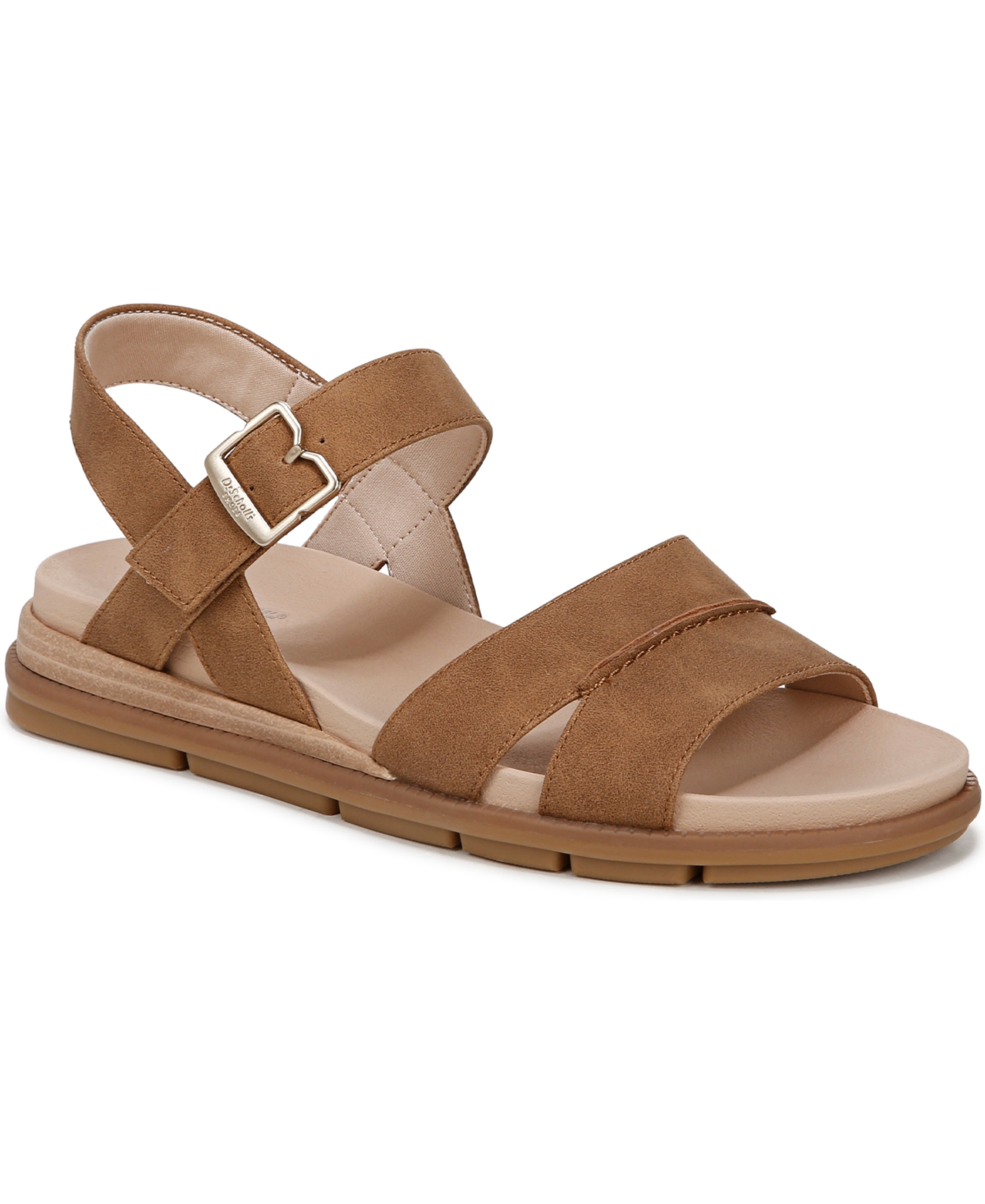 DR. SCHOLL'S WOMEN'S TIMELESS FUN OPEN ROUND TOE STRAPPY SANDALS 