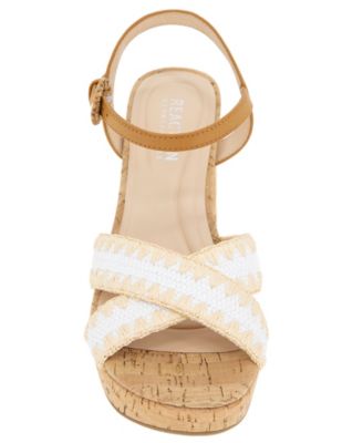 Women's Reeva Raffia Platform Dress Sandals