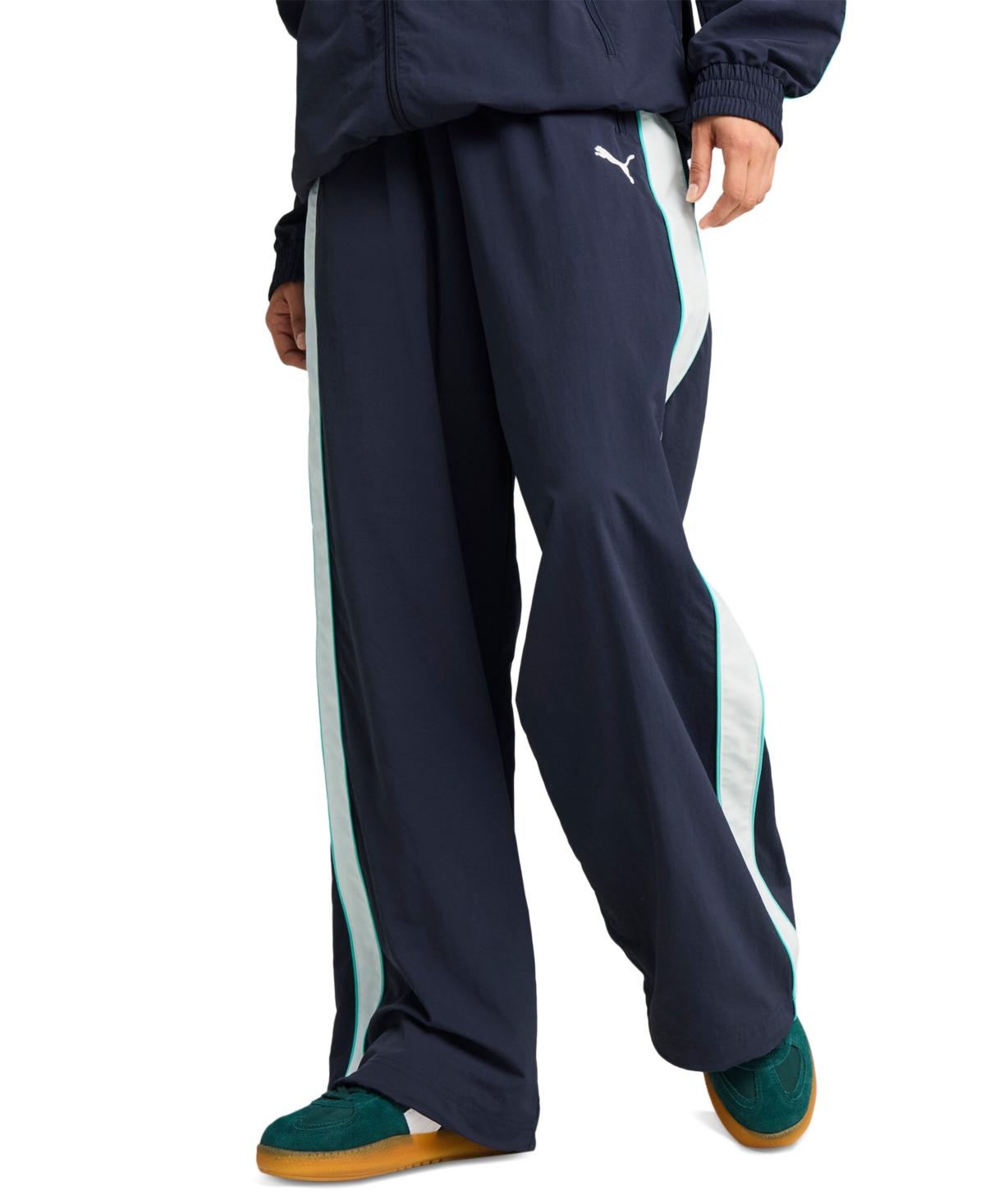 Men's T7 Oversized Track Pants - Blue