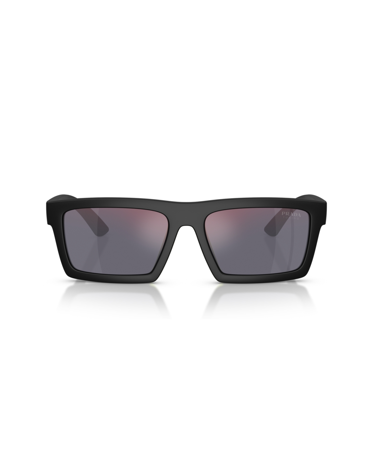 Prada Men's Large Sunglasses, Ps A07s In Matte Black