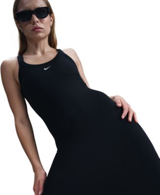 NIKE★ボディスキミングリブニットドレスChill Knit Tank Dress Nike Sportswear Women's Chill Knit Tight Mini-Rib Tank Dress