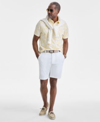 Men's Hibiscus Pima Polo Shirt, Exclusively at Macy's