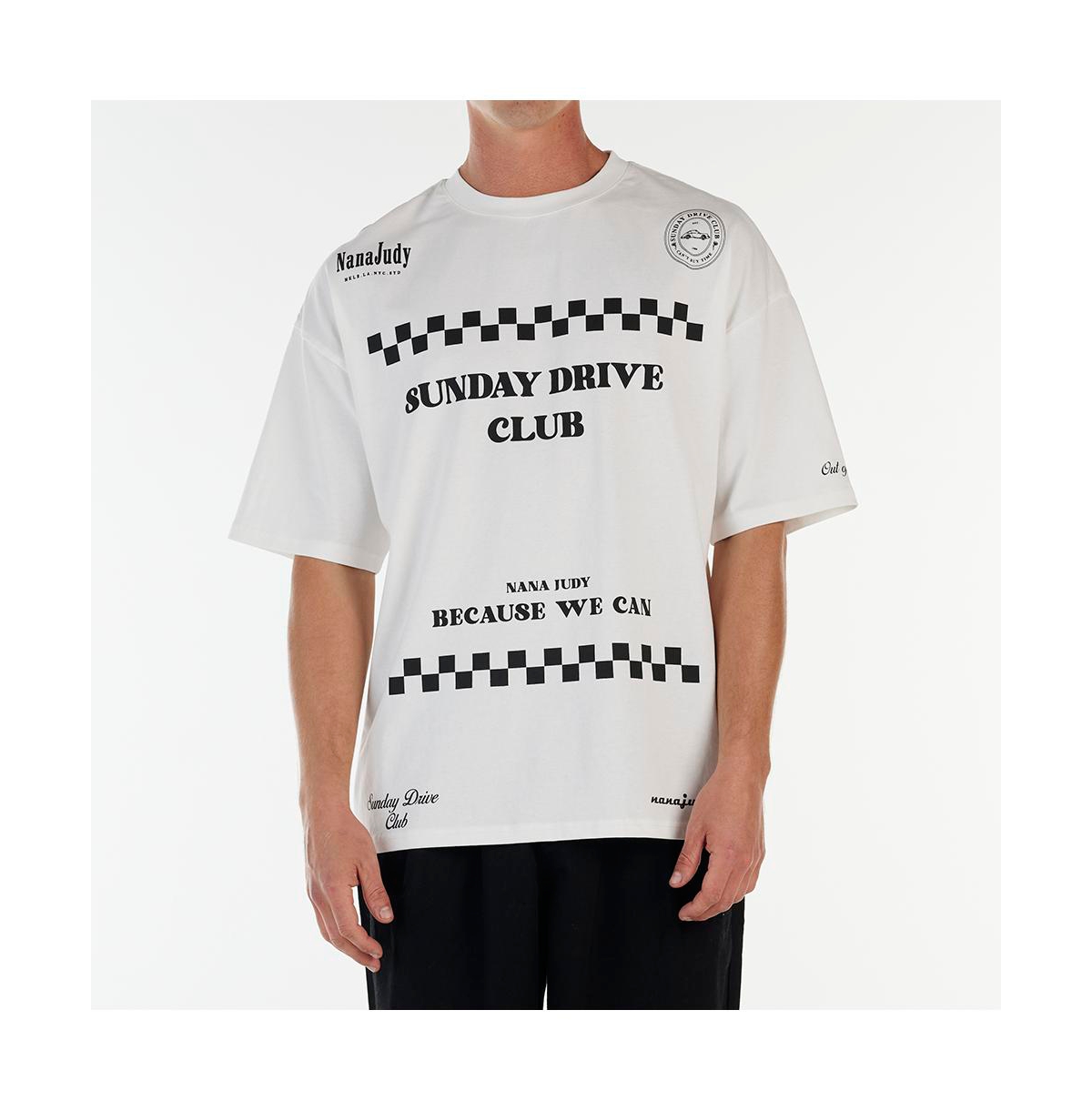 Men's Harvey 235 gsm Tee - Off white