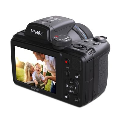 MINOLTA ProShot MN40Z 20 MP Digital Camera w/40x Optical Zoom and FHD Video