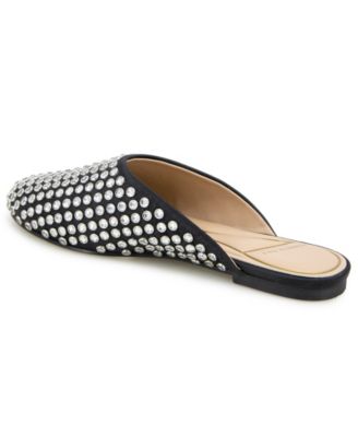 Women's Almond Toe Saddie Mules
