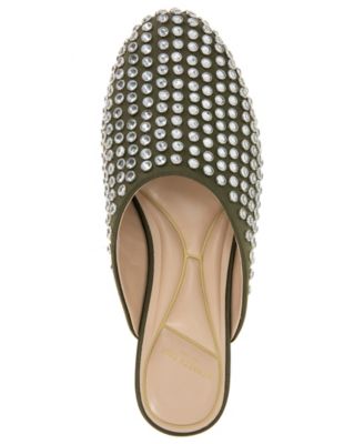 Women's Almond Toe Saddie Mules