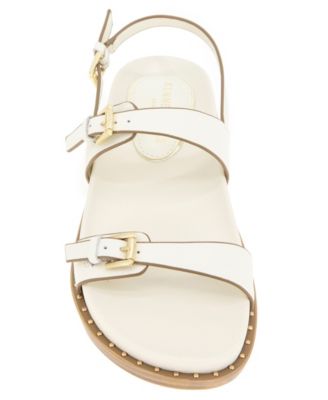 Women's Drinity Round Toe Flat Sandals