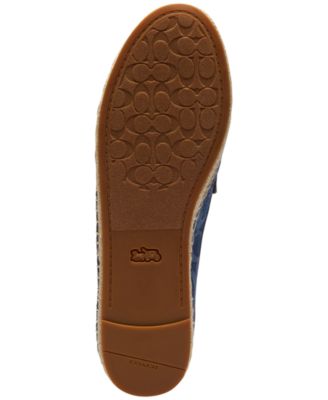 Women's Camilla Logo Espadrille Flat Suede Loafers