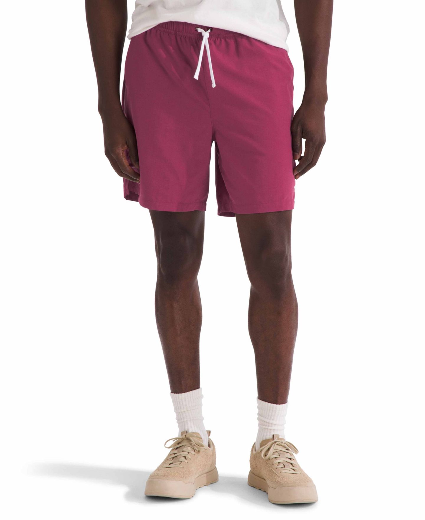 Мужские шорты The North Face Action 2.0 Shorts, цвет: Ягодный — фото 1