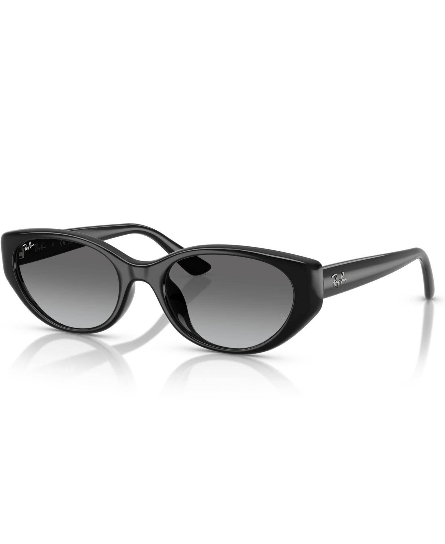 Солнцезащитные очки Ray-Ban Unisex Large Sunglasses, RB4457D, цвет: Чёрный — фото 1