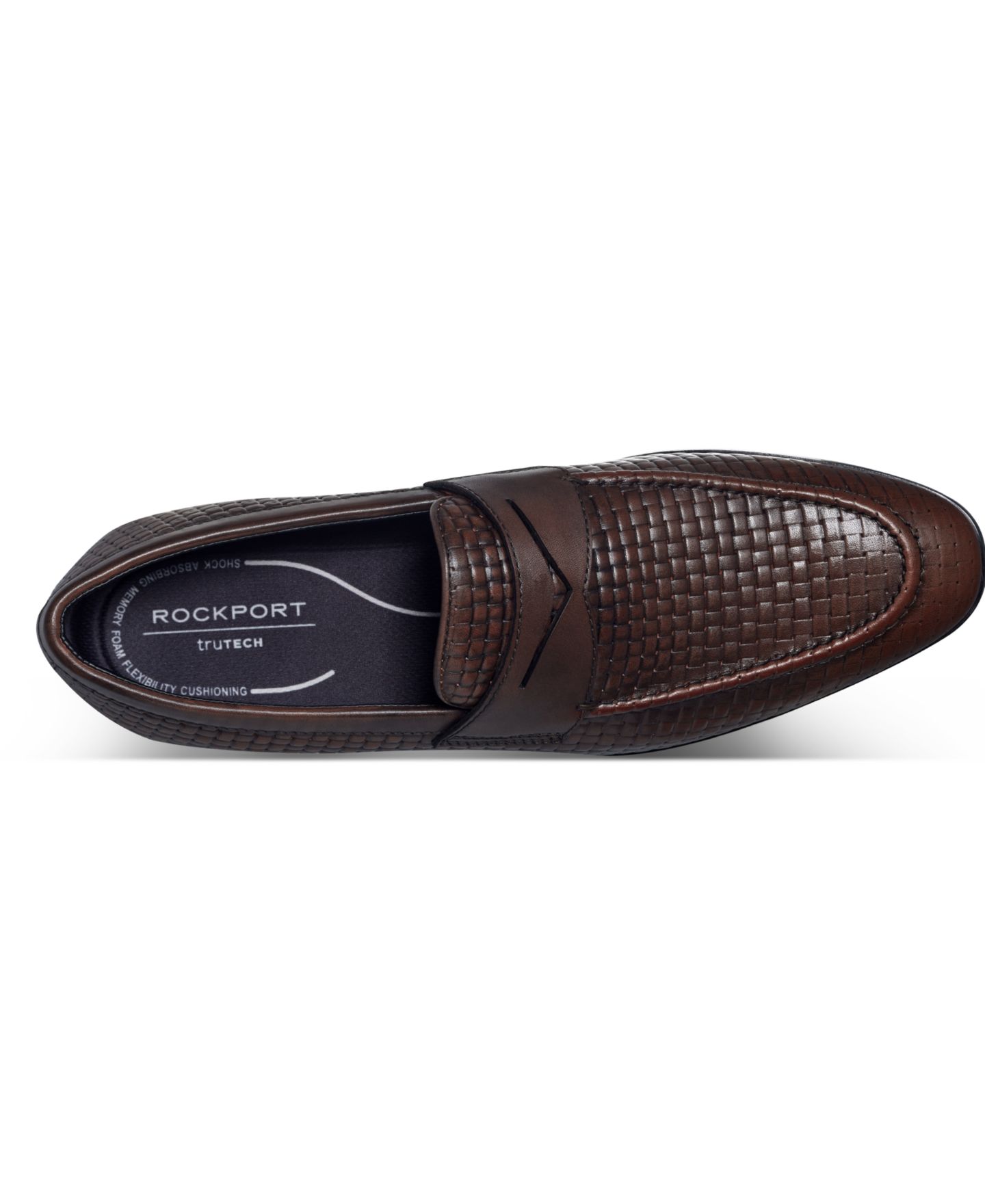 Мужские туфли Rockport Cory Slip On Dress Penny, цвет: Тёмный коричневый — фото 4