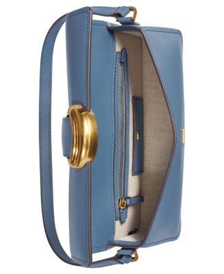 Valley Stream Leather Buckle Shoulder with Removable Strap