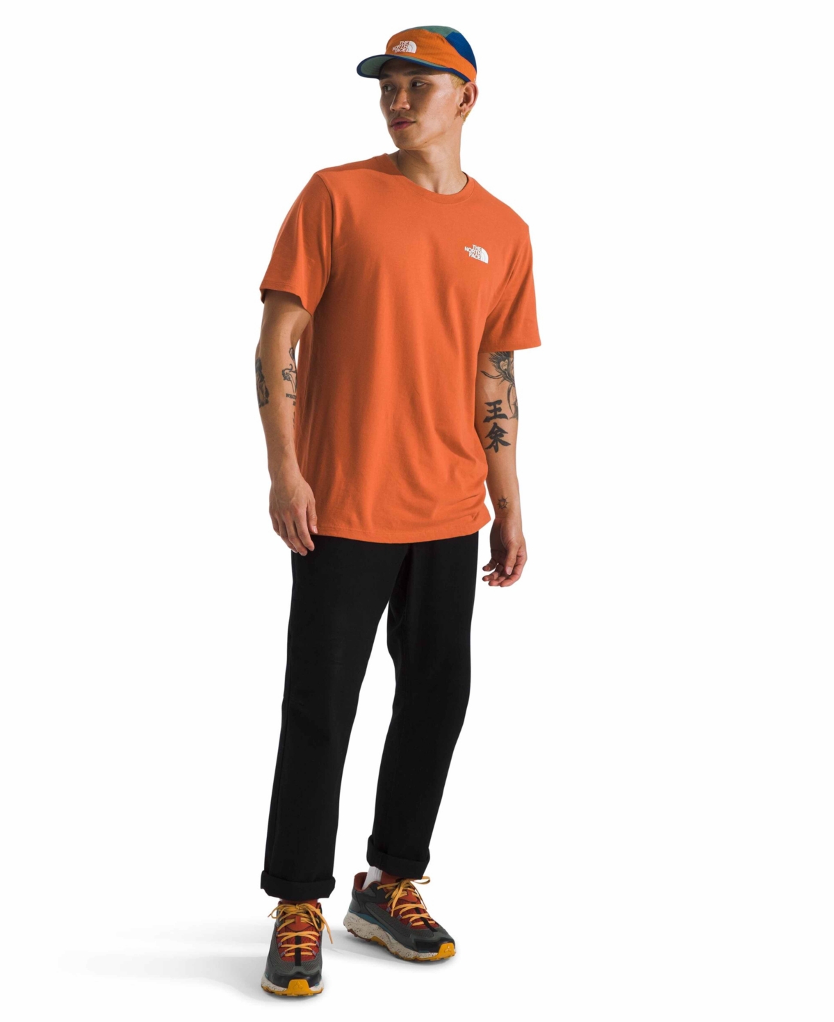 THE NORTH FACE MEN'S SHORT SLEEVE CORE BOX NEVER STOP EXPLORING T-SHIRT 