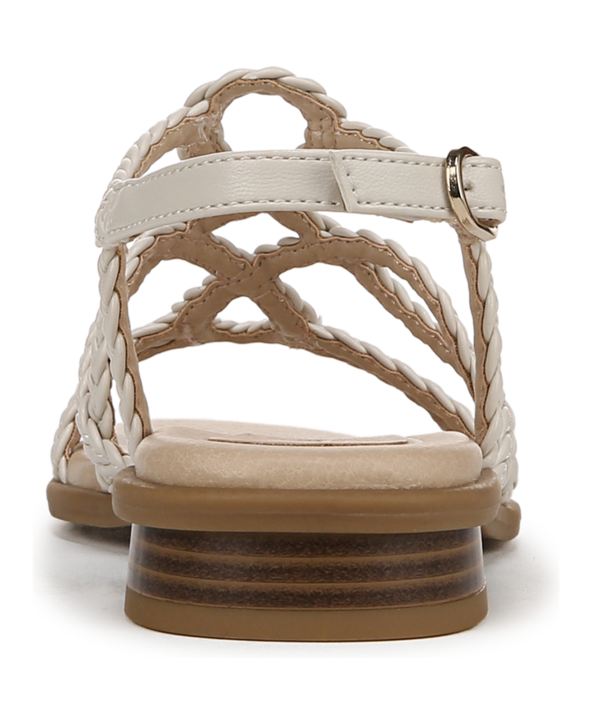 LIFESTRIDE WOMEN'S REAGAN OPEN SQUARE TOE STRAPPY SLINGBACK SANDALS 