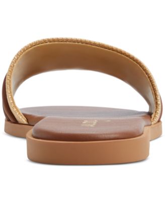 Women's Vasia Hardware-Trim Slide Flat Sandals
