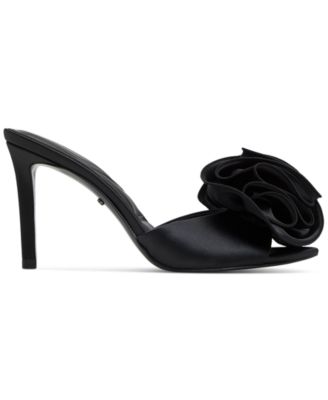 Women's Maleficientmule Ruffled High Heel Dress Sandals