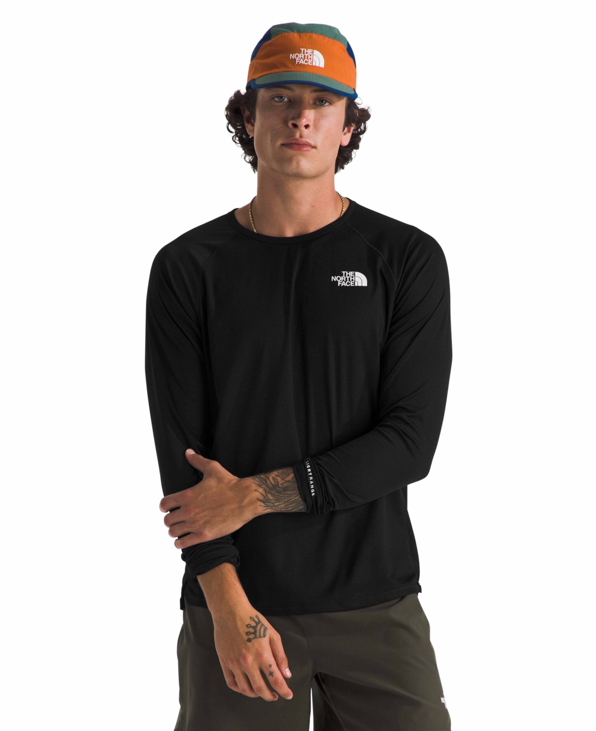 THE NORTH FACE MEN'S SUNRISER LONG SLEEVE SWEATSHIRT 