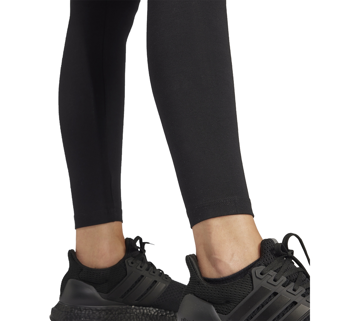 Adidas Originals Women's Hip-logo Full-length Athletic Tights In Black,whit