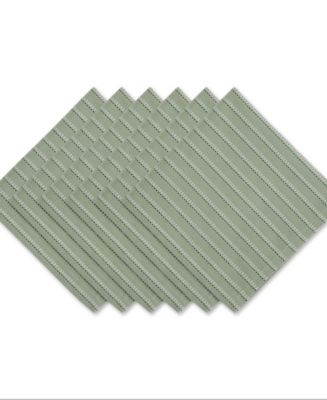 Design Imports Sprig Dobby Stripe Napkin, Set of 6 - Macy's