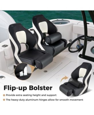 Captain Bucket Seat with Waterproof PVC Leather for Sightseeing Boat