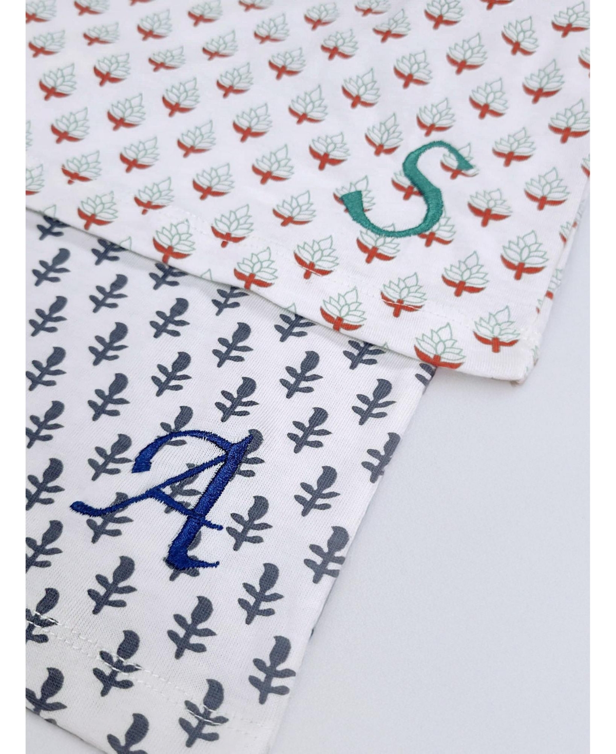 Malabar Baby Big Boys Organic Cotton 2PC Pajama Set, Greenwich (Black & White)