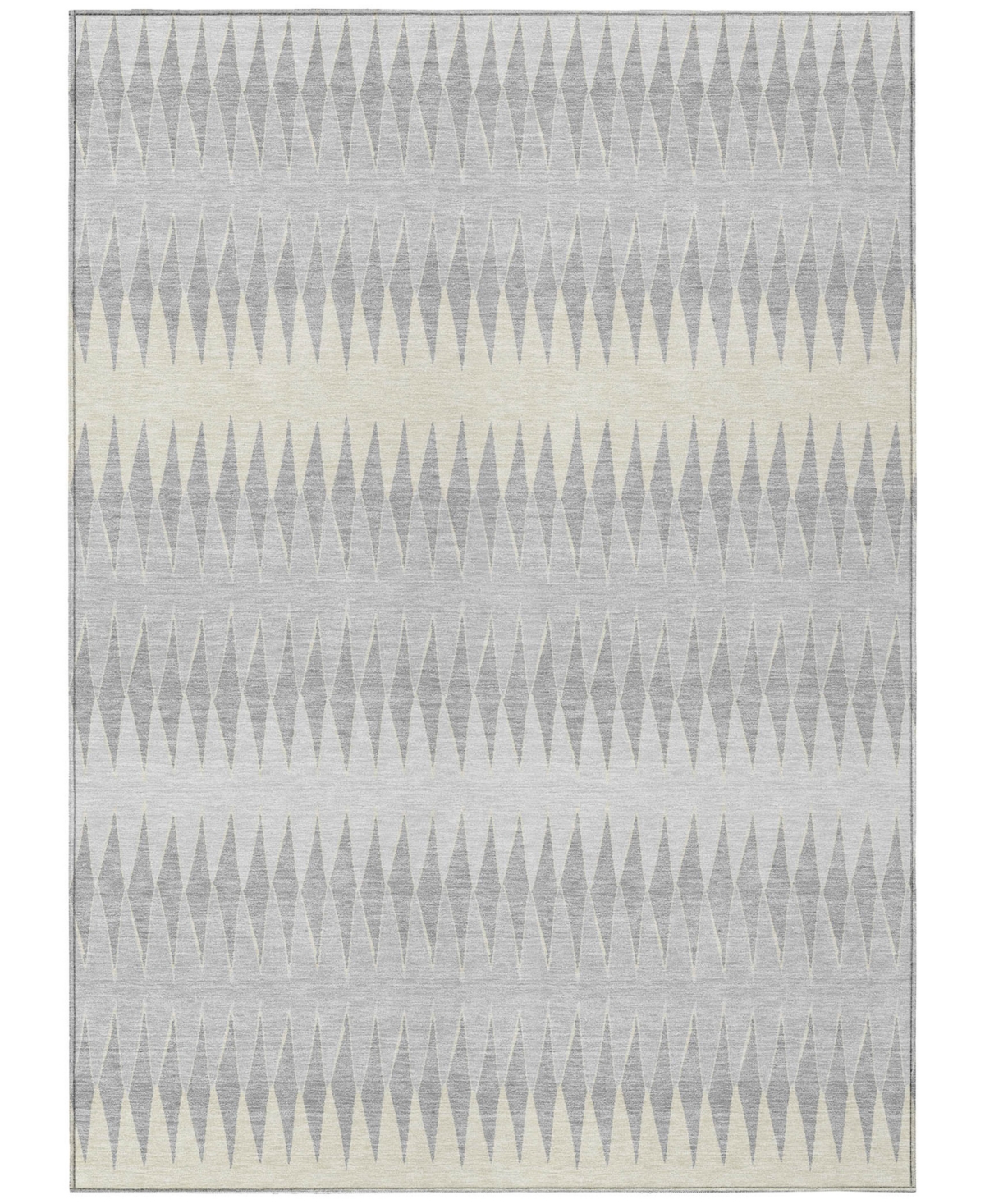 Addison Chantille Acn867 9'x12' Area Rug In Silver