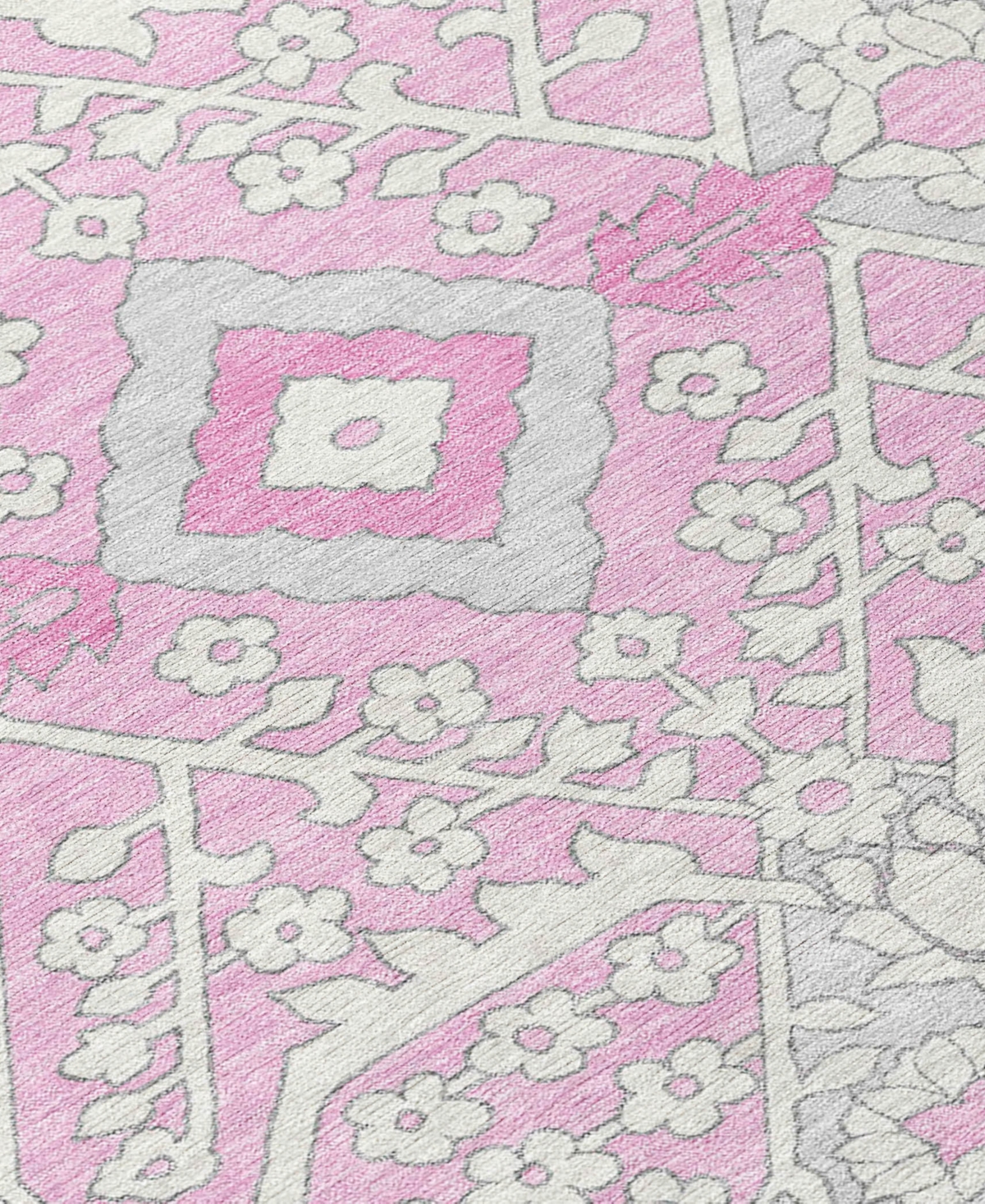 Addison Chantille Acn863 9'x12' Area Rug In Pink