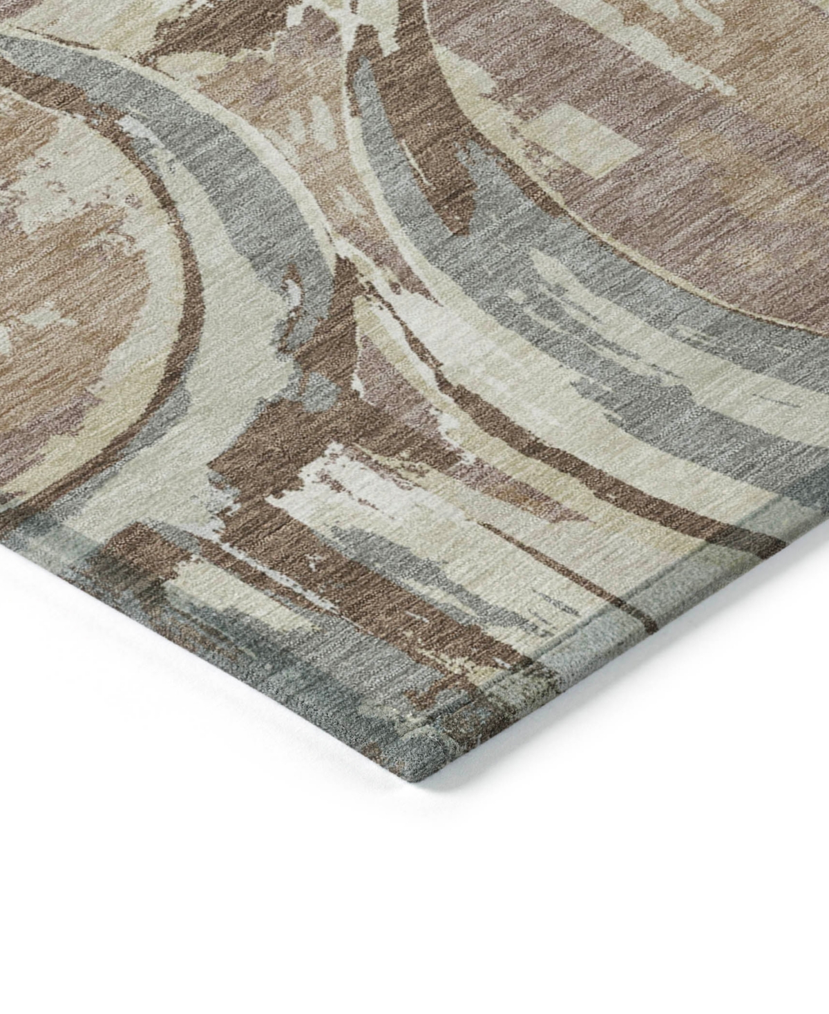 Addison Chantille Acn855 9'x12' Area Rug In Mocha
