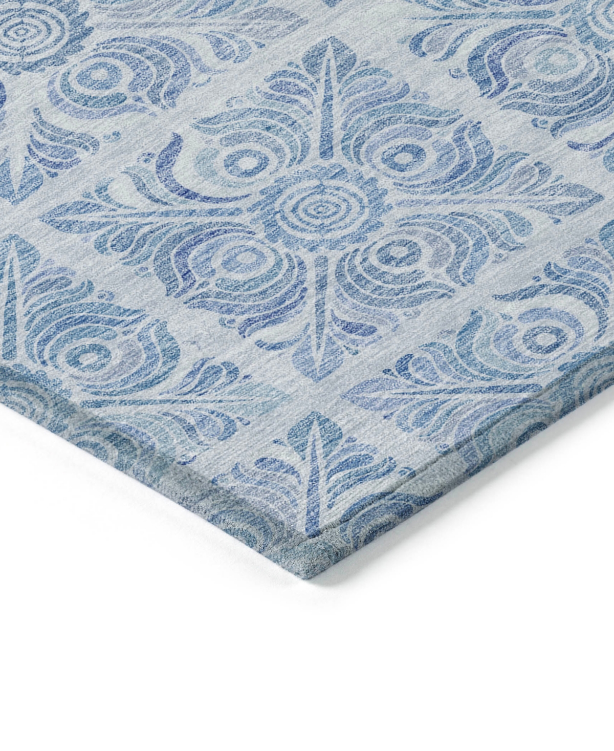 Addison Chantille Machine Washable Acn854 9'x12' Area Rug In Mist