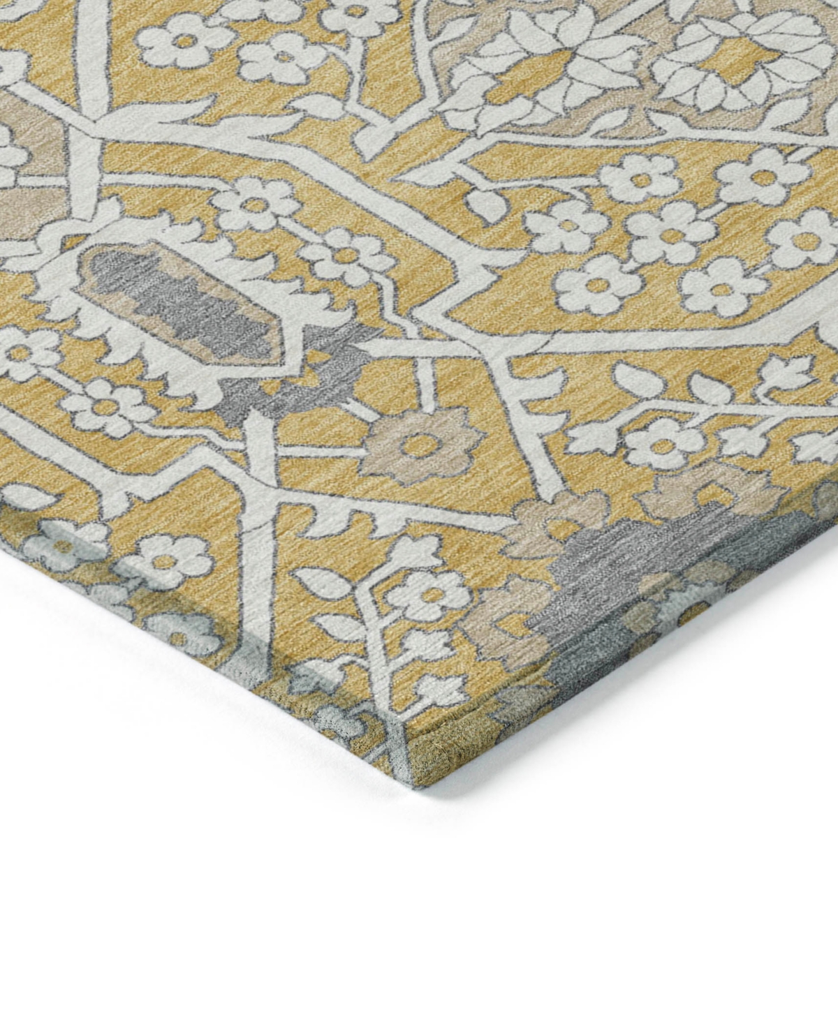 Addison Chantille Acn863 8'x10' Area Rug In Gold