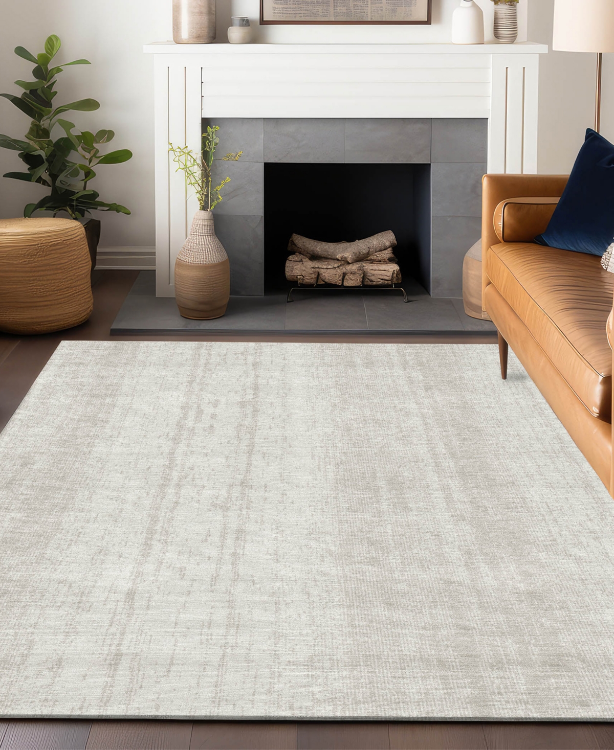 Addison Chantille Acn861 8'x10' Area Rug In Ivory