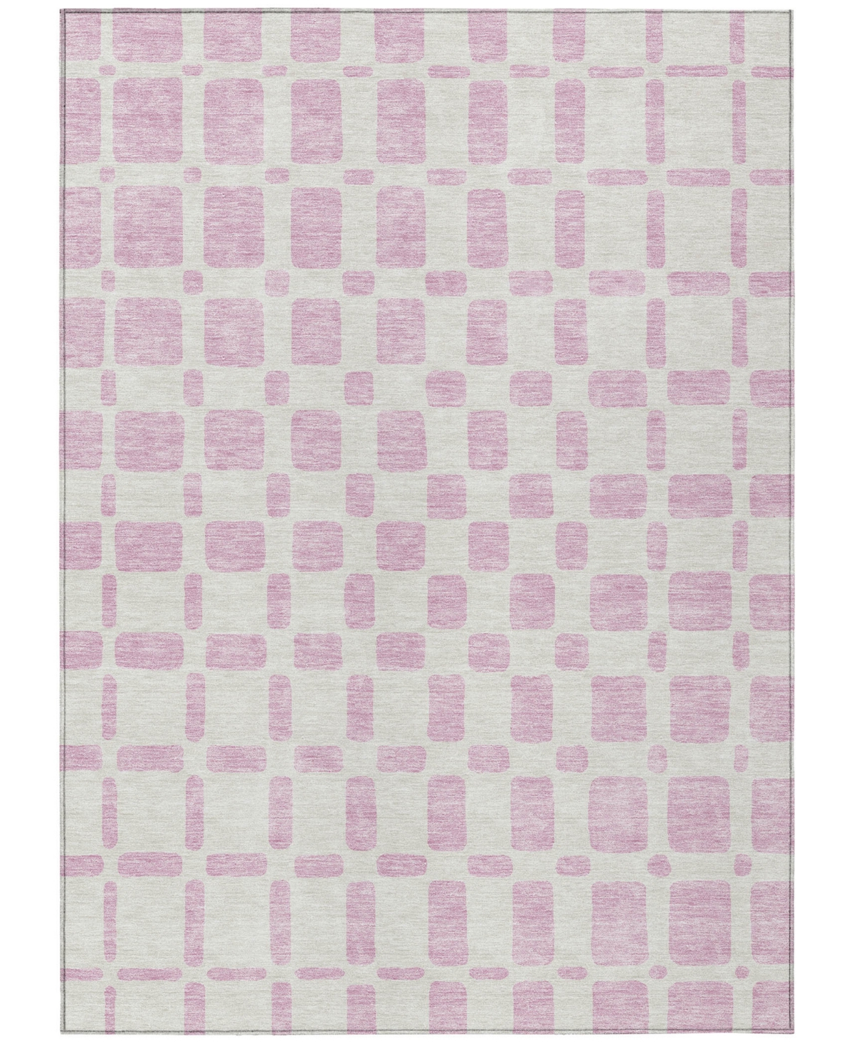 Addison Chantille Acn871 5'x7'6" Area Rug In Pink