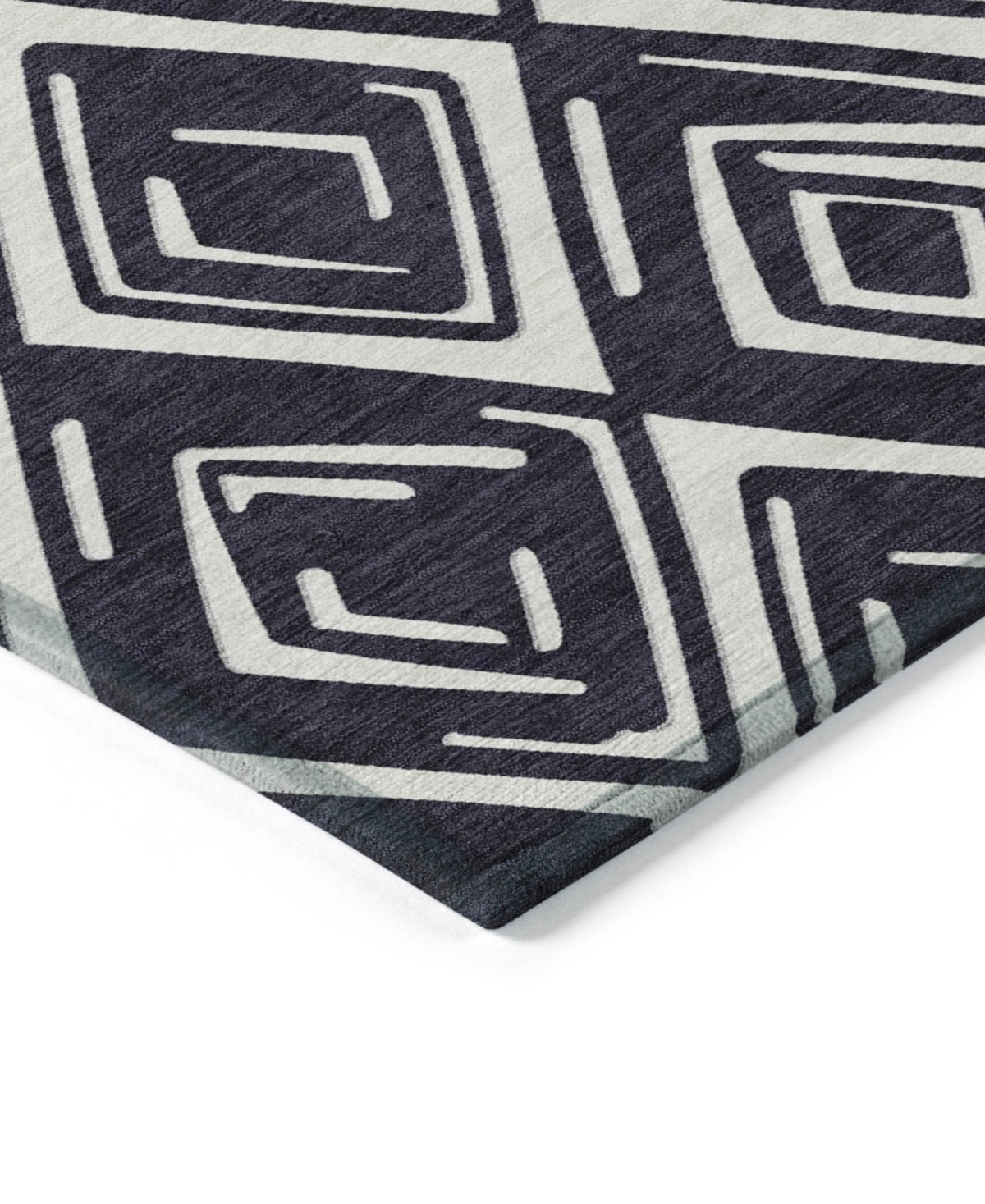 Addison Chantille Machine Washable Acn862 3'x5' Area Rug In Black