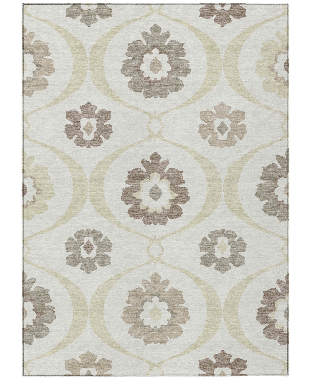 Addison Chantille Acn858 3'x5' Area Rug In Ivory