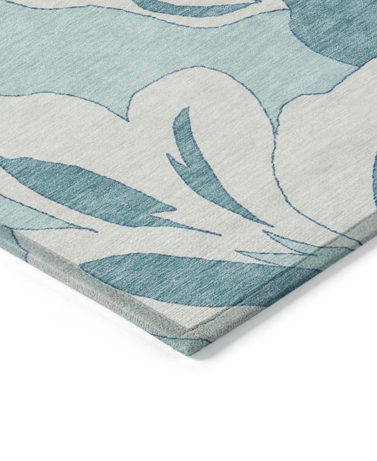 Addison Chantille Machine Washable Acn857 2'6"x3'10" Area Rug In Teal