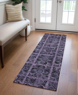 Chantille Machine Washable ACN853 2'3"x7'6" Runner Area Rug