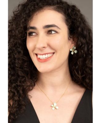 Hope in Bloom Necklace in Mint